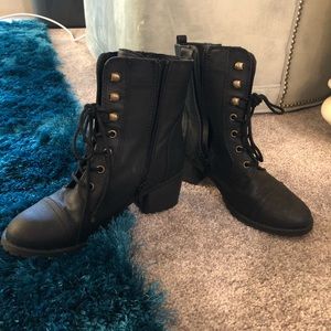 Report Shoes - REPORT heeled Combat Boots Report Shoes - REPORT heeled Combat Boots